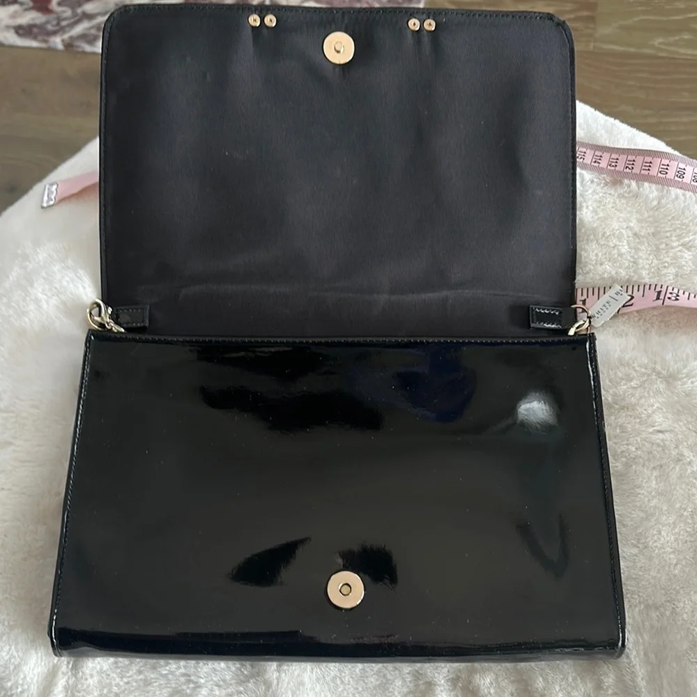 NWT WHBM Animal Print Clutch, Removable Chain - Picture 5 of 11